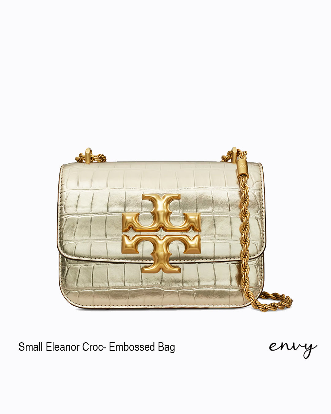 Tory Burch Small Eleanor Embossed Convertible Bag